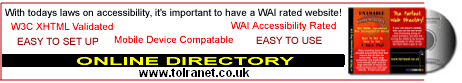 Accessible Web Directory Script